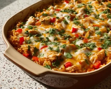 Fajita Chicken Casserole