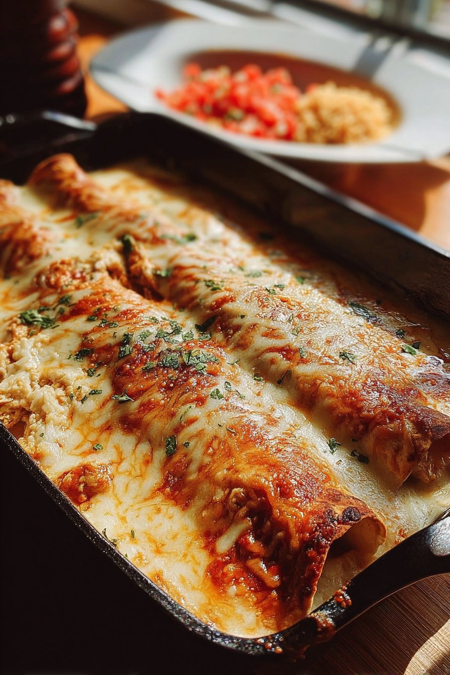 Cheese Chicken Enchiladas