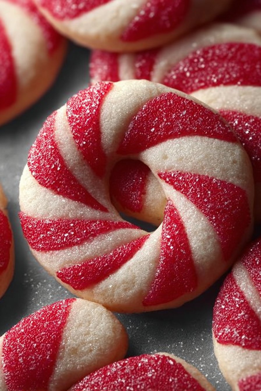 Candy Cane Cookies