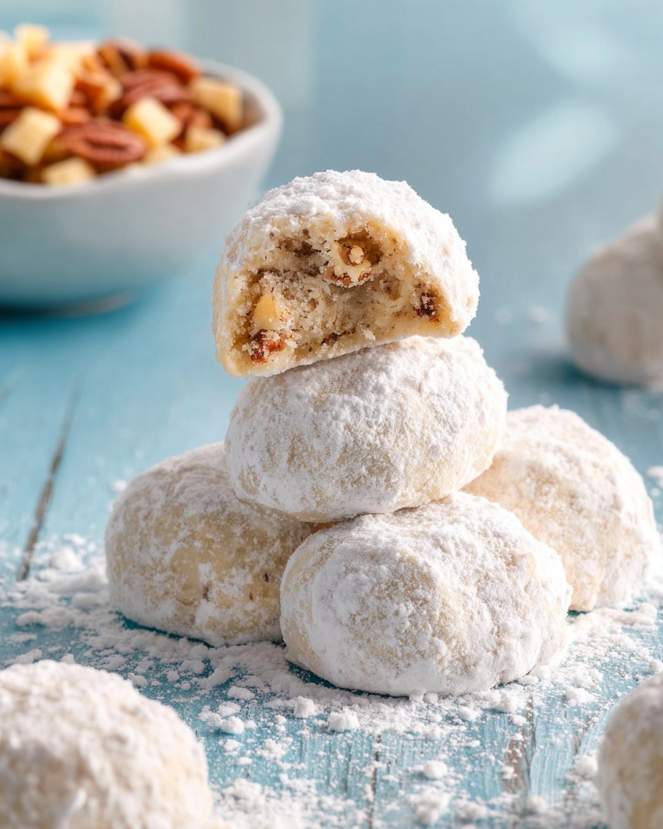 Christmas Snowball Cookies