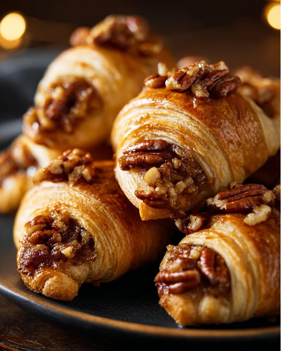 Pecan Pie Crescent Rolls