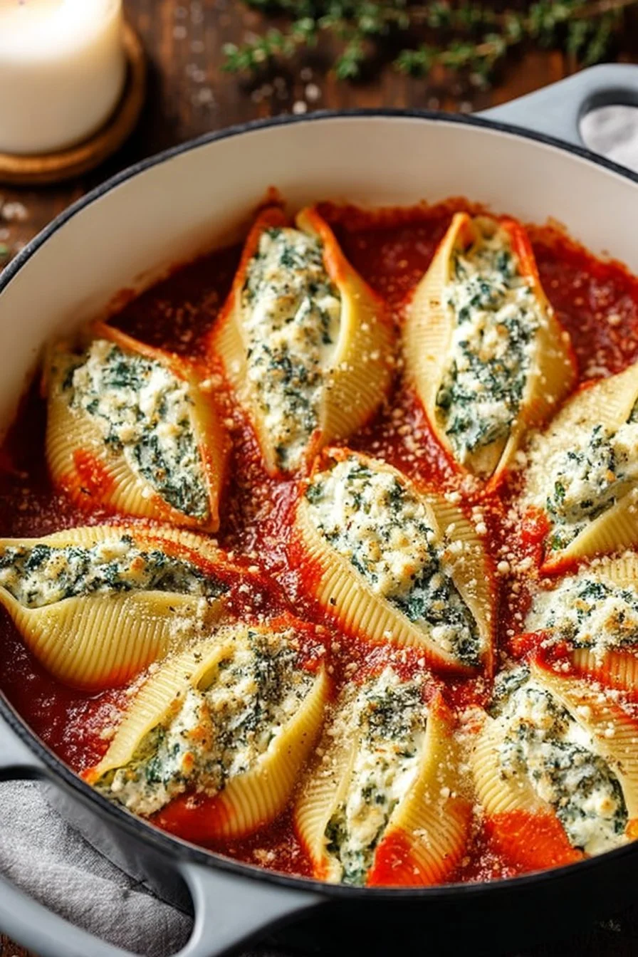 Best Christmas Stuffed Shells