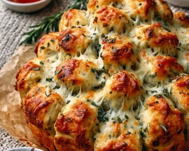 Cheesy Pull Apart Garlic-Butter Bread