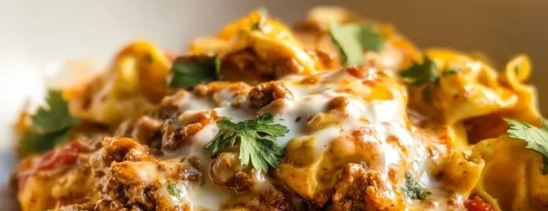 Cheesy Taco Tortellini