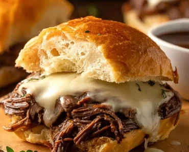 Crockpot French Dip Sandwiches Crockpot French Dip Sandwiches