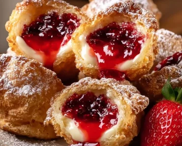 Deep Fried Strawberry Cheesecake Pies Deep Fried Strawberry Cheesecake Pies