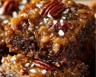 German Chocolate Pecan Brownies German Chocolate Pecan Brownies