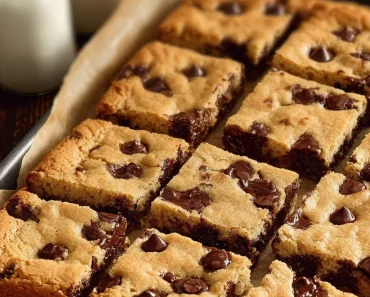 Gooey Chocolate Chip Cookie Bars Gooey Chocolate Chip Cookie Bars