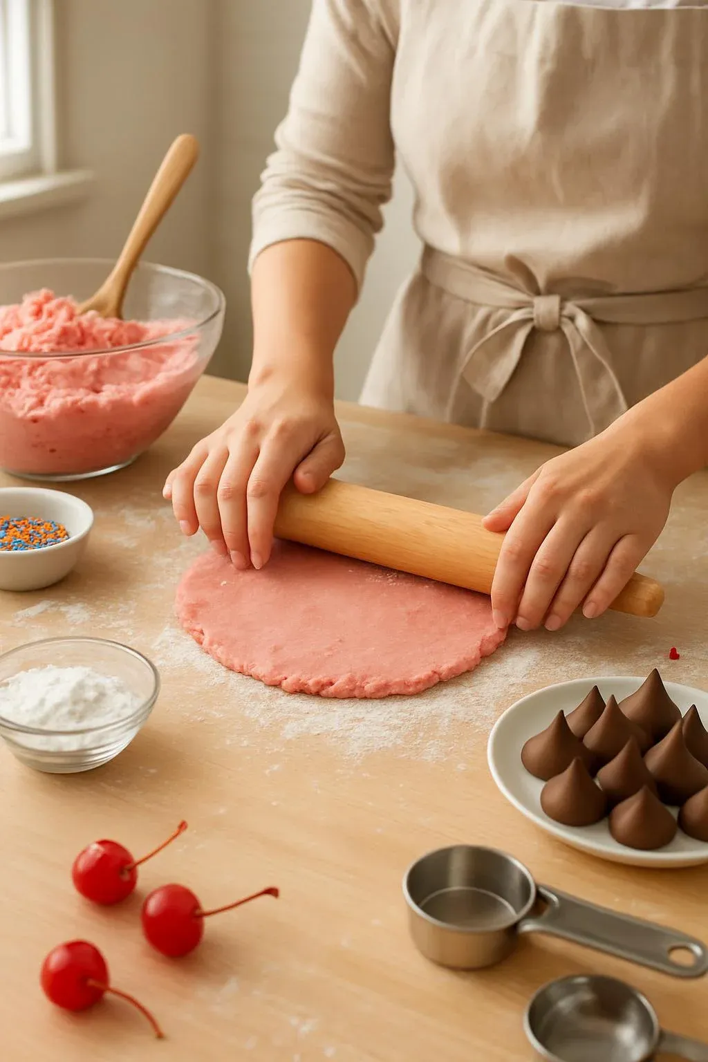 Cherry Blossom Cookies