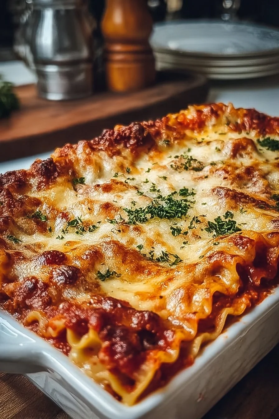 Holiday Christmas Lasagna