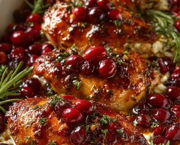 Honey Cranberry Chicken Bake Honey Cranberry Chicken Bake