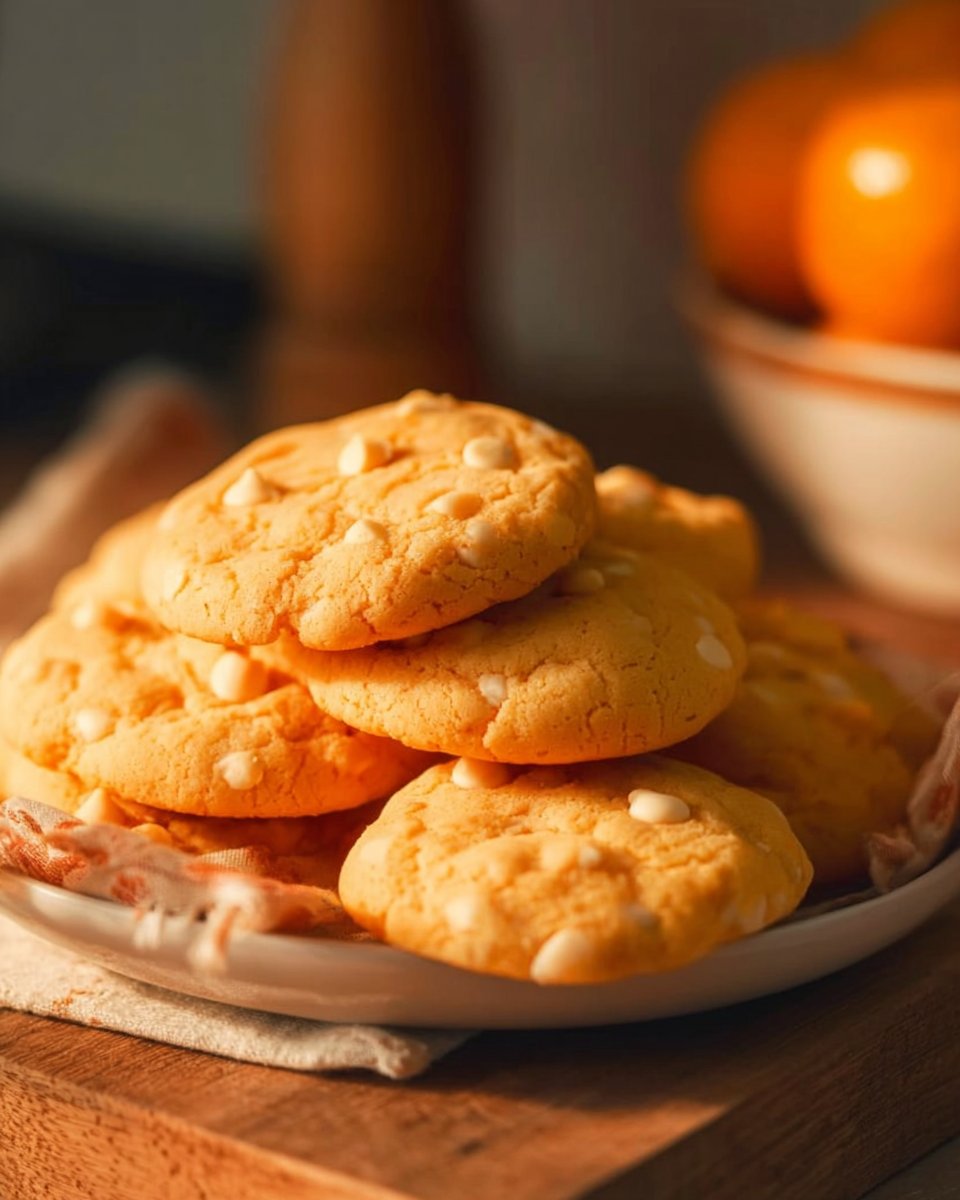Orange Creamsicle Cookies