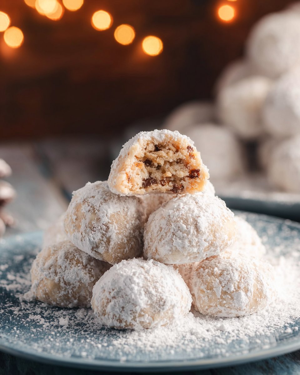 Christmas Snowball Cookies