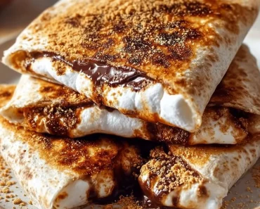 S’mores Crunchwrap S’mores Crunchwrap