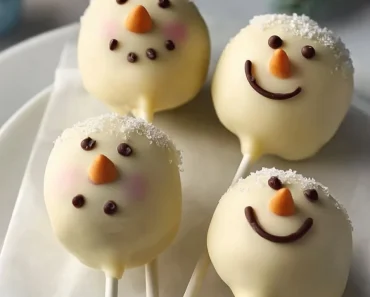 Snowman Cake Pops Snowman Cake Pops