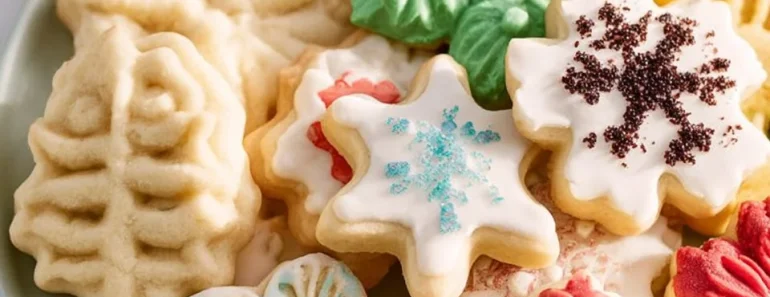 Spritz Christmas Cookies
