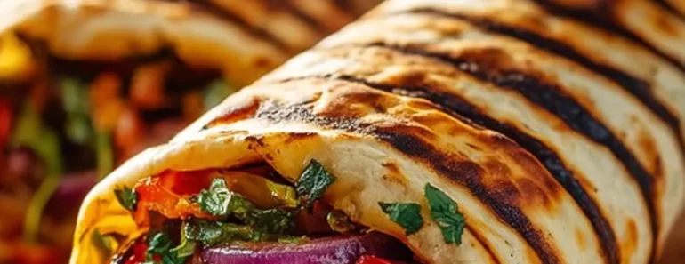 The Grilled Veggie Wrap That Converts Meat-Lovers to English