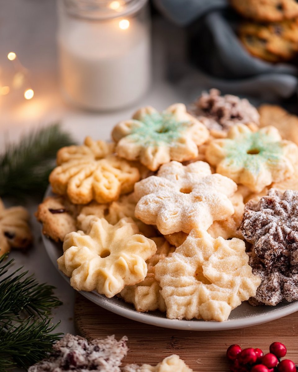 Spritz Christmas Cookies