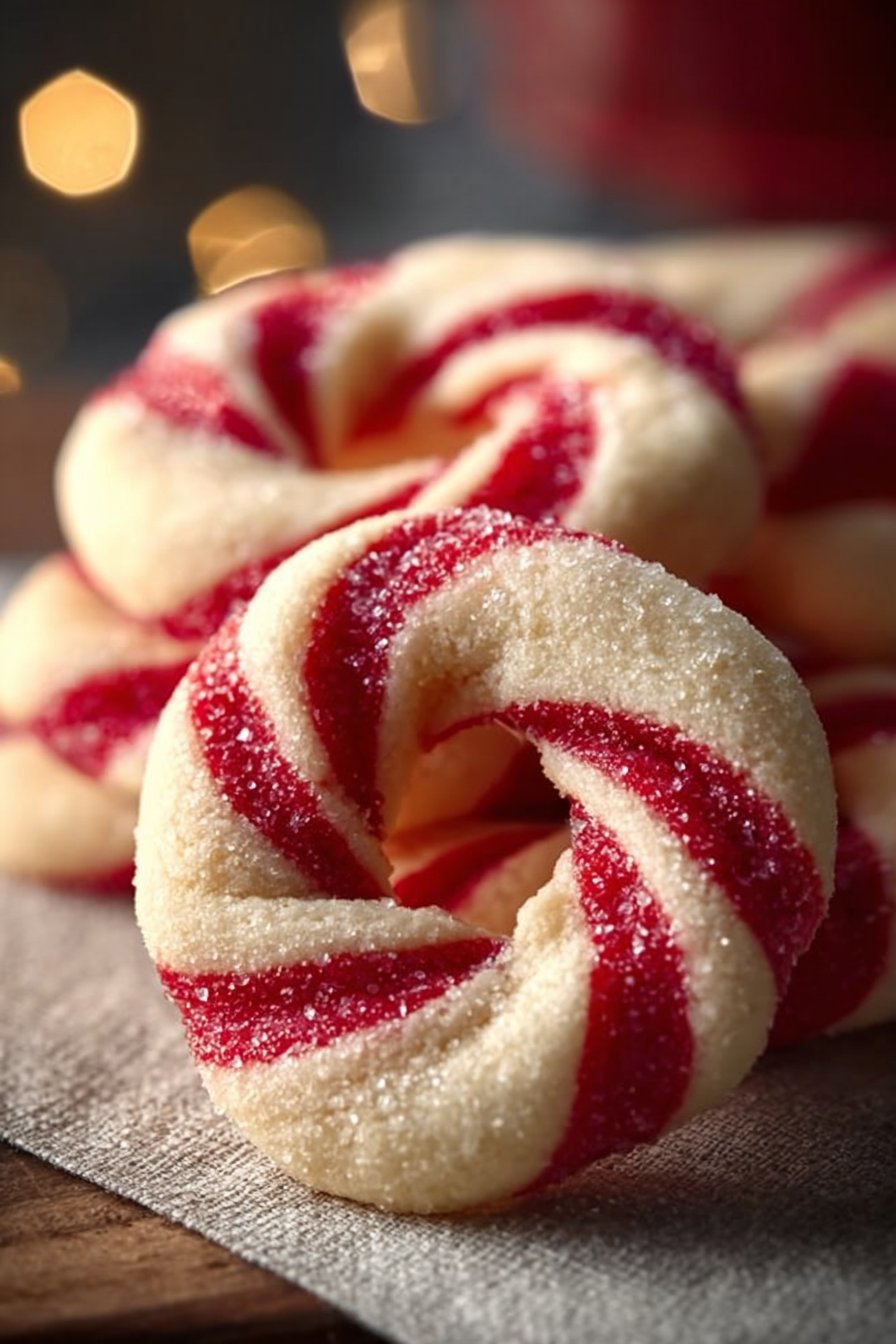 Candy Cane Cookies