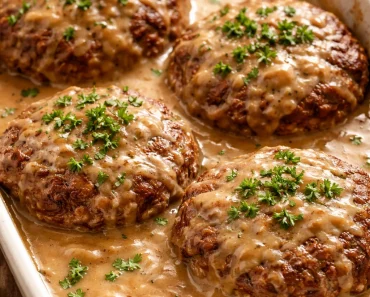 Amish Hamburger Steak Bake
