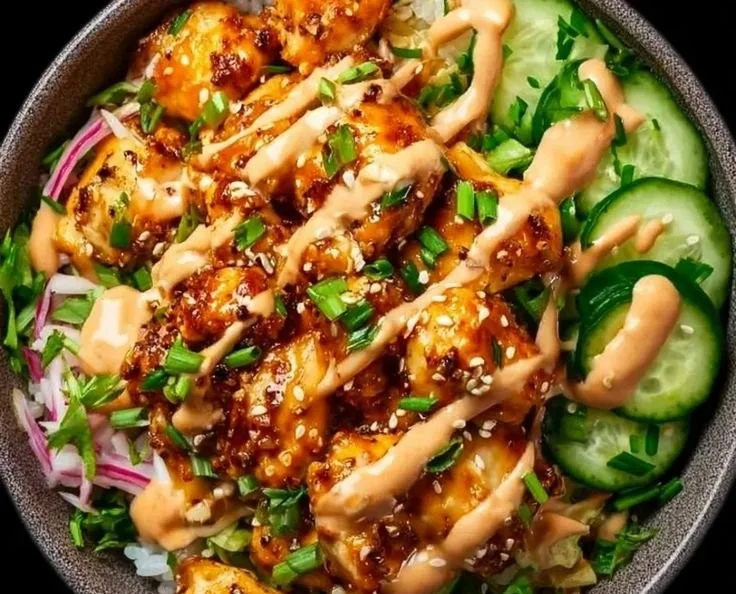 Bang Bang Chicken Bowl