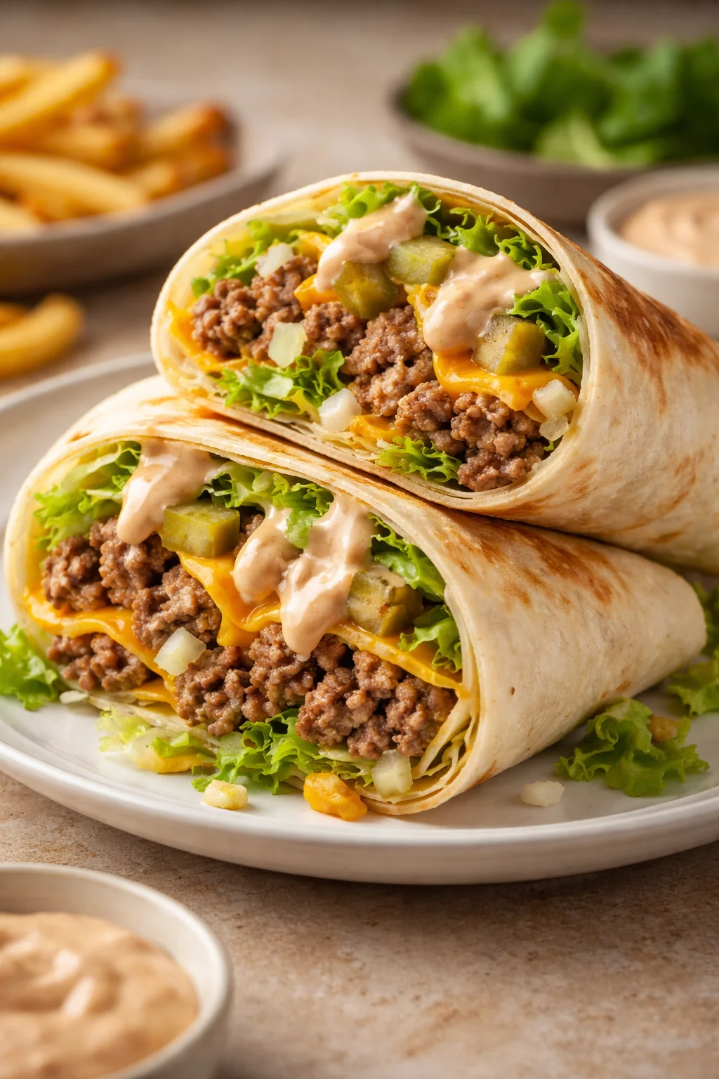 Big Mac Wraps Recipe – Easy & Delicious Meal Idea
