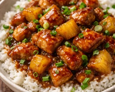 Brown Sugar Pineapple Chicken