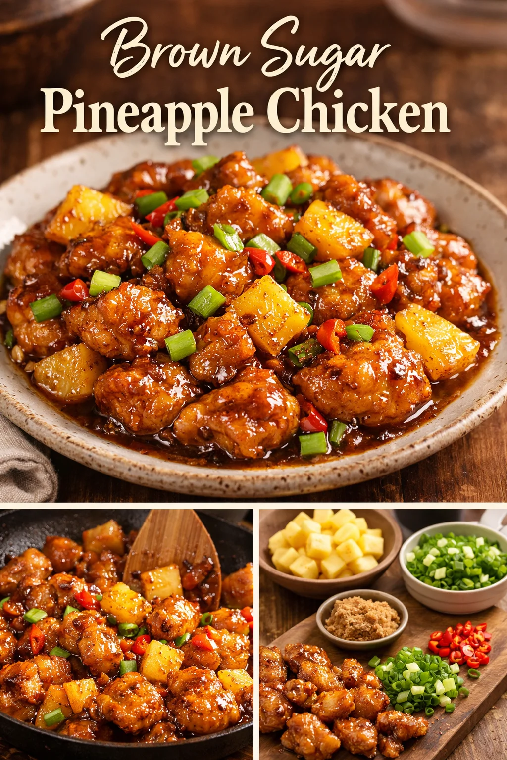 Brown Sugar Pineapple Chicken