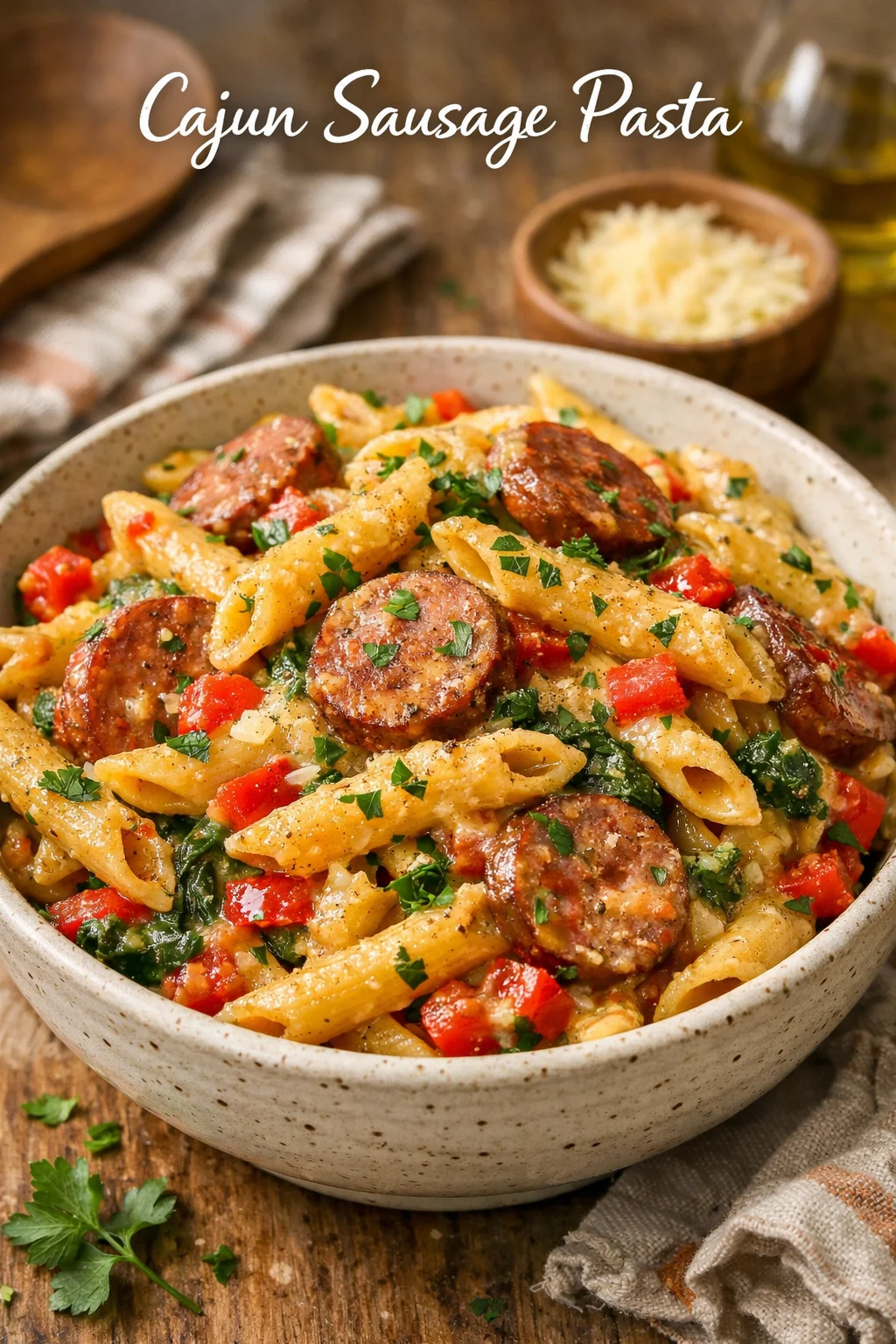 Cajun Sausage Pasta