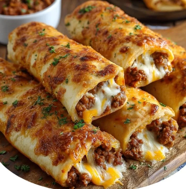 Cheesy Taco Breadsticks