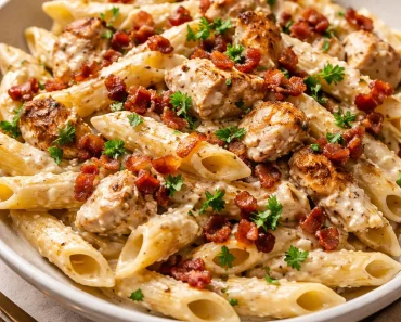 Chicken Bacon Ranch Pasta