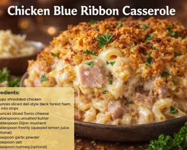 Chicken Blue Ribbon Casserole