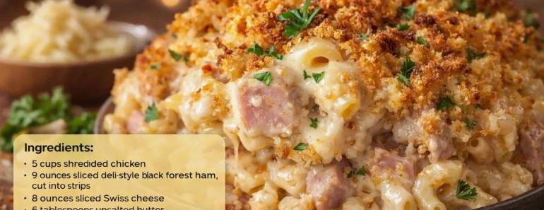 Chicken Blue Ribbon Casserole