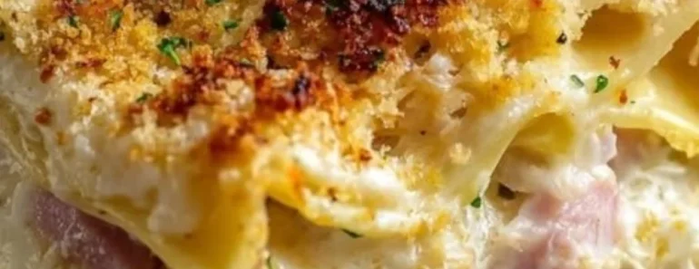 Chicken Cordon Bleu Lasagna