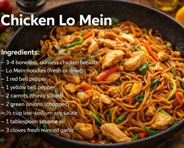 Chicken Lo Mein