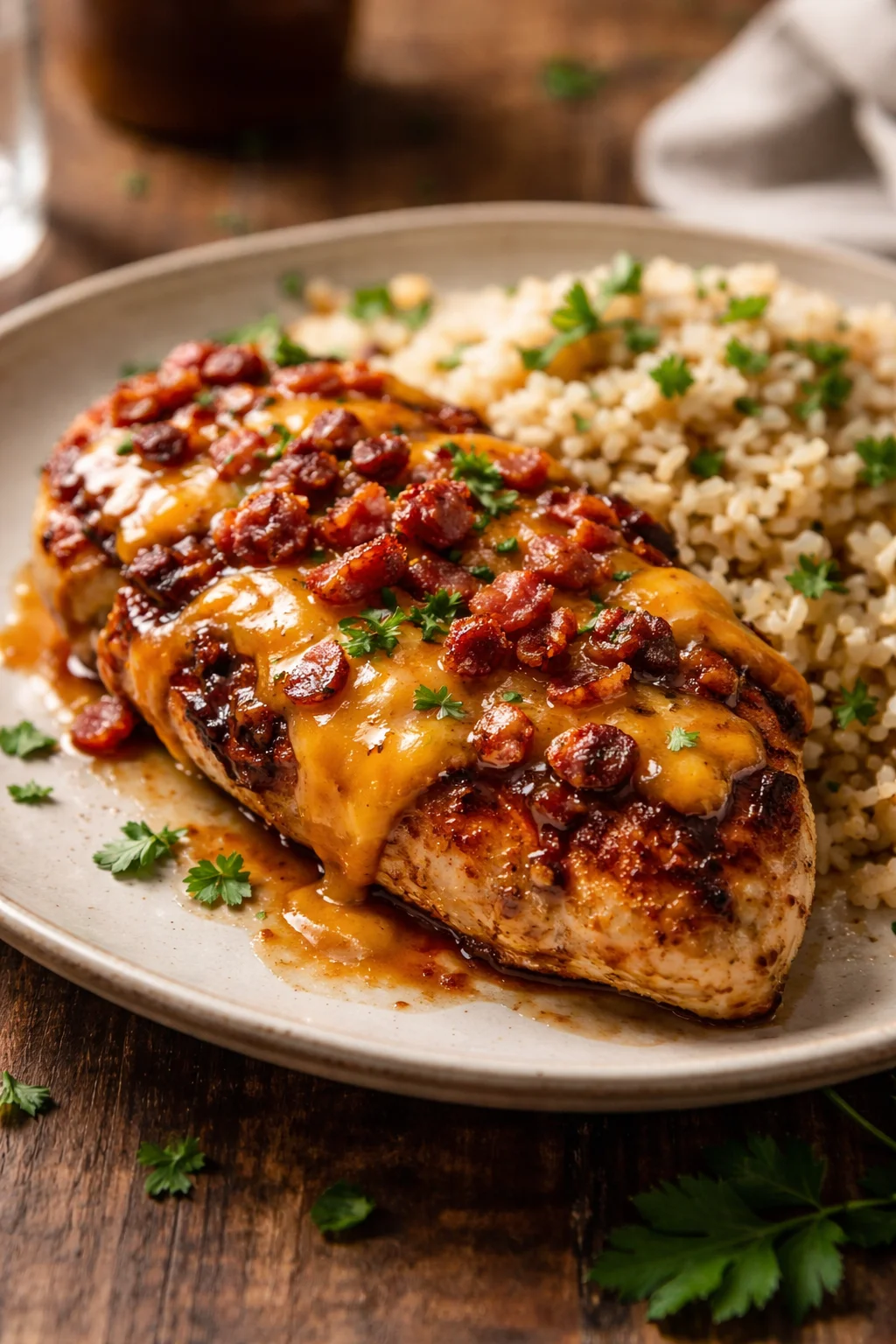 Cowboy BBQ Bacon Cheddar Chicken