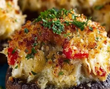 Crab-Stuffed Mushrooms
