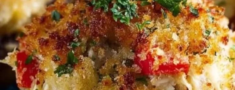 Crab-Stuffed Mushrooms