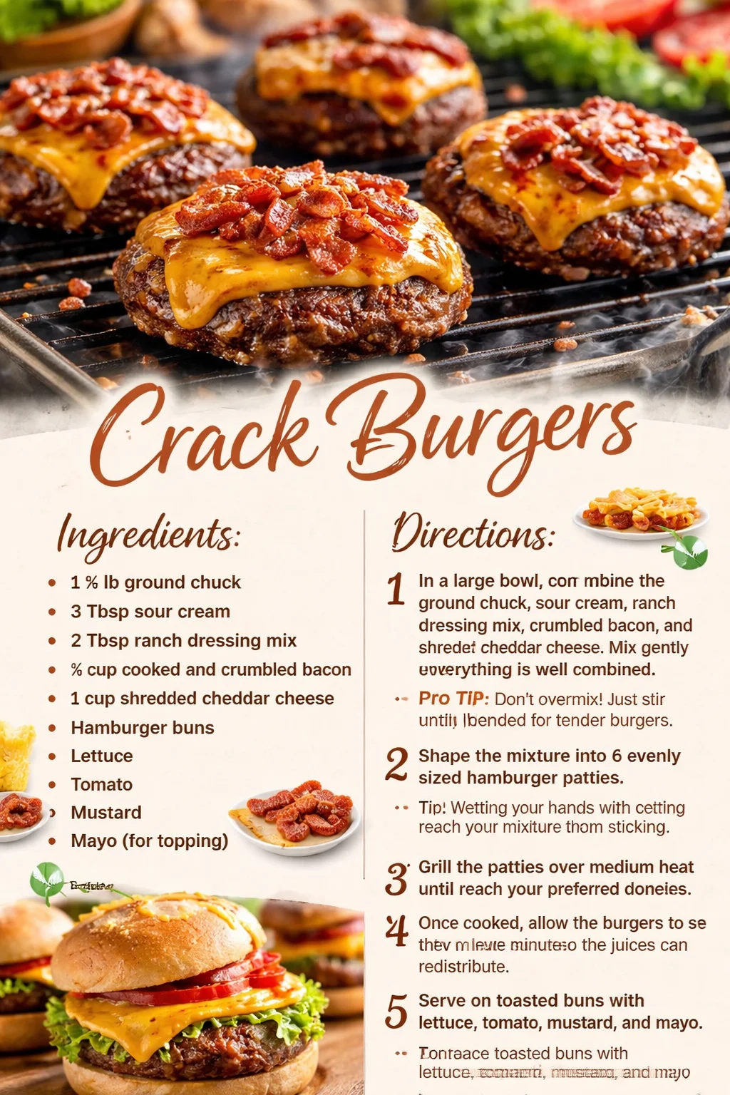Crack Burgers: Your New Go-To Burger Recipe