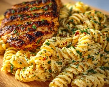 Creamy Garlic Parmesan Chicken Pasta