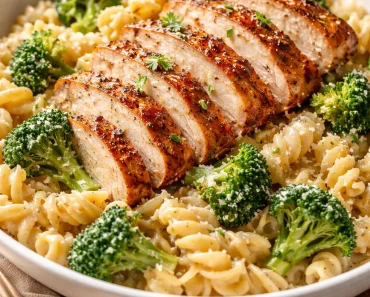 Creamy Rotisserie Chicken Broccoli Pasta