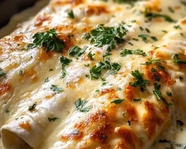 Creamy White Chicken Enchiladas