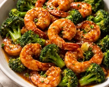 High-Protein Honey Garlic Shrimp