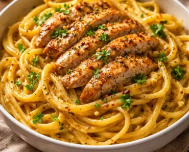 Irresistibly Easy Cowboy Butter Chicken Linguine