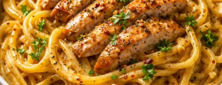 Irresistibly Easy Cowboy Butter Chicken Linguine