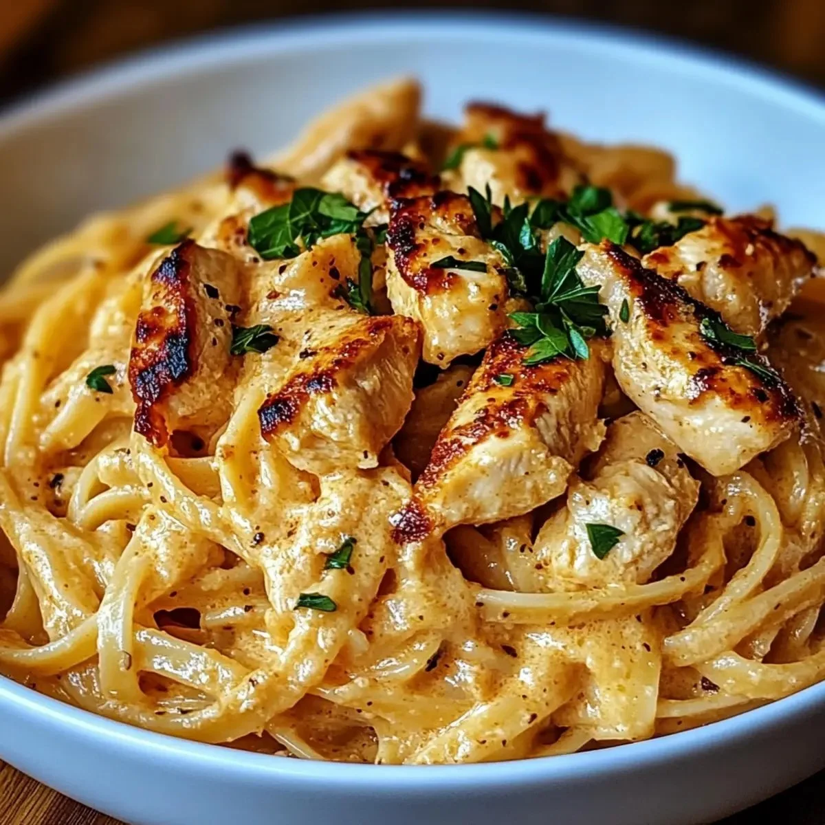 Irresistibly Easy Cowboy Butter Chicken Linguine in 30 Minutes