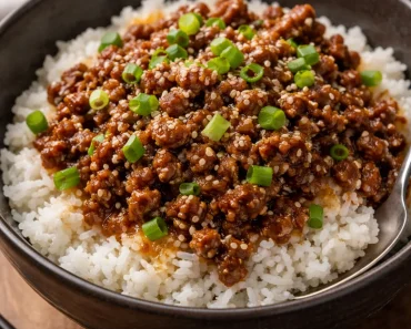 Korean Ground Beef Bowl