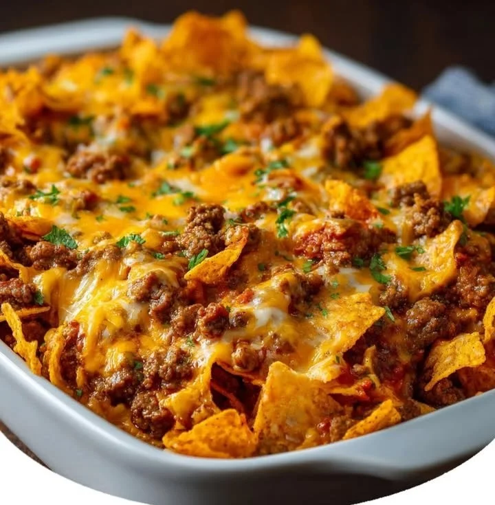 Loaded Dorito Casserole