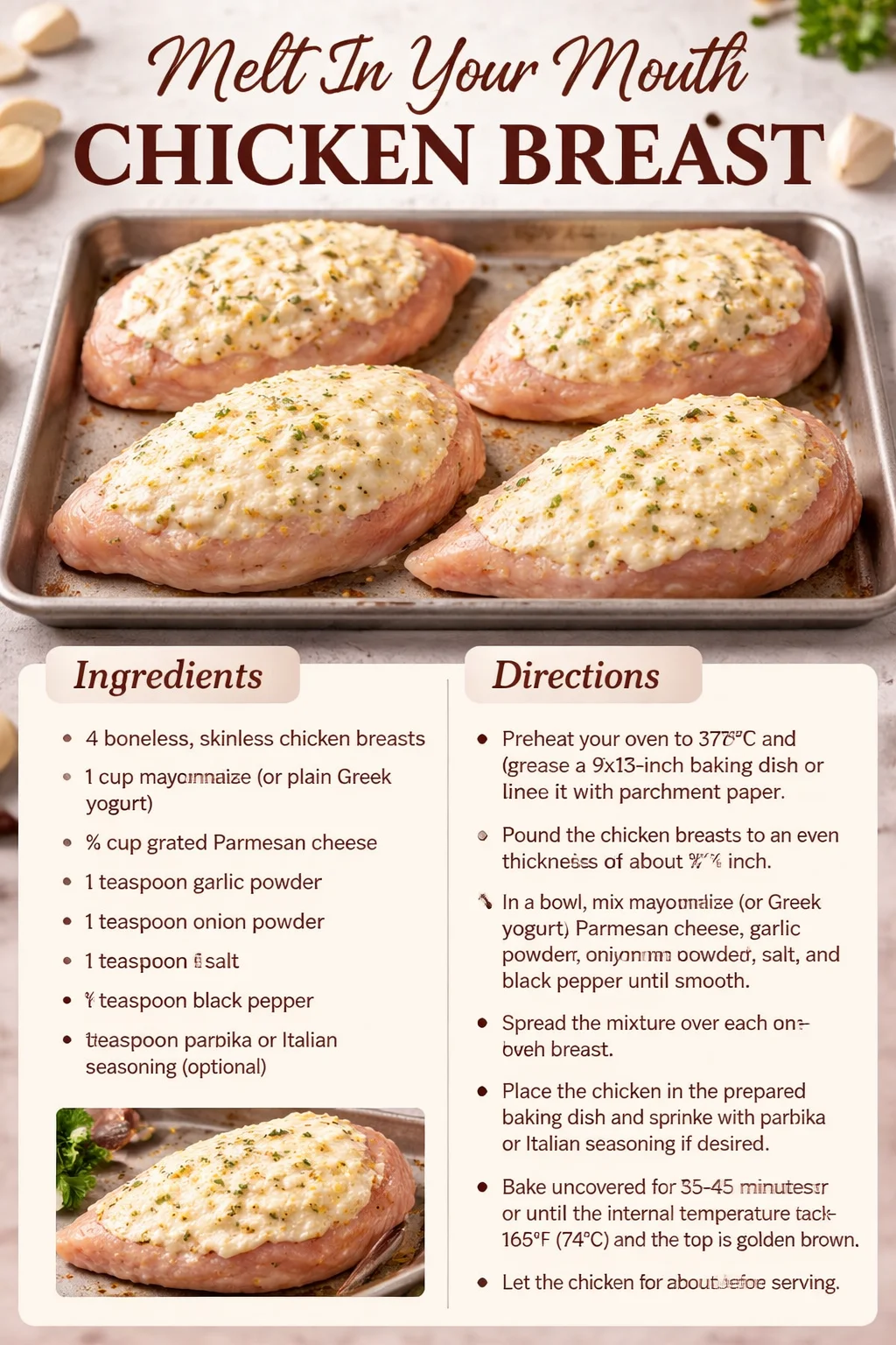 Melt In Your Mouth Chicken Breast