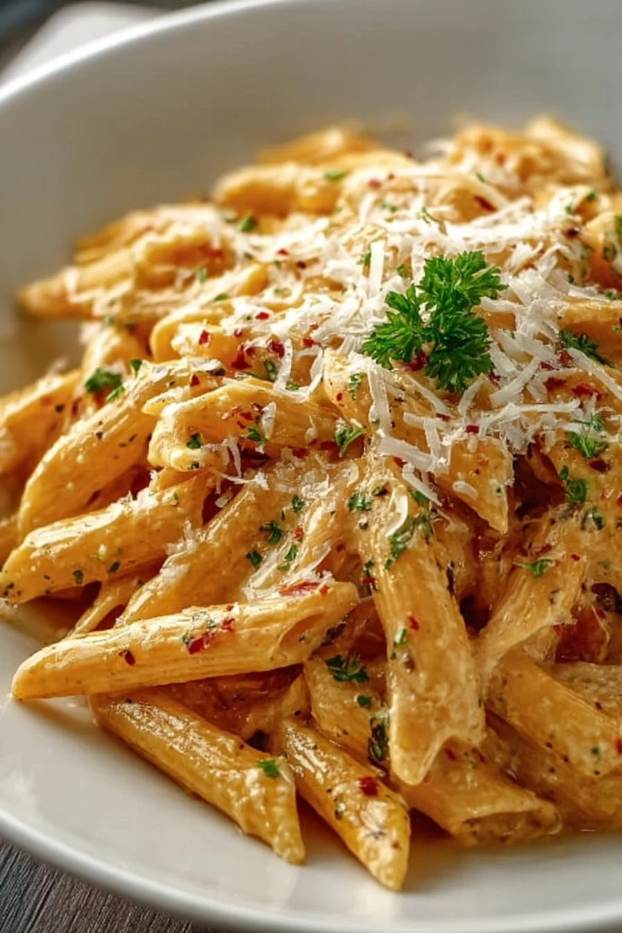 One Pot Creamy Garlic Pasta